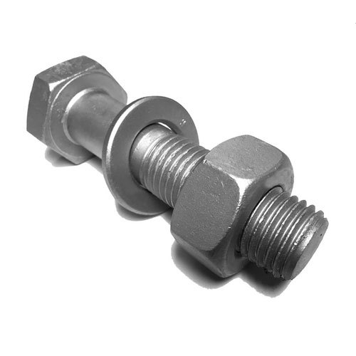 ASTM A490 Type 1 Heavy Hex Structural Bolt, Carbon Steel, Hot Dip Galvanized