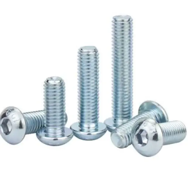 Carbon Steel Button Socket Head Screw for Mechanical Assembly