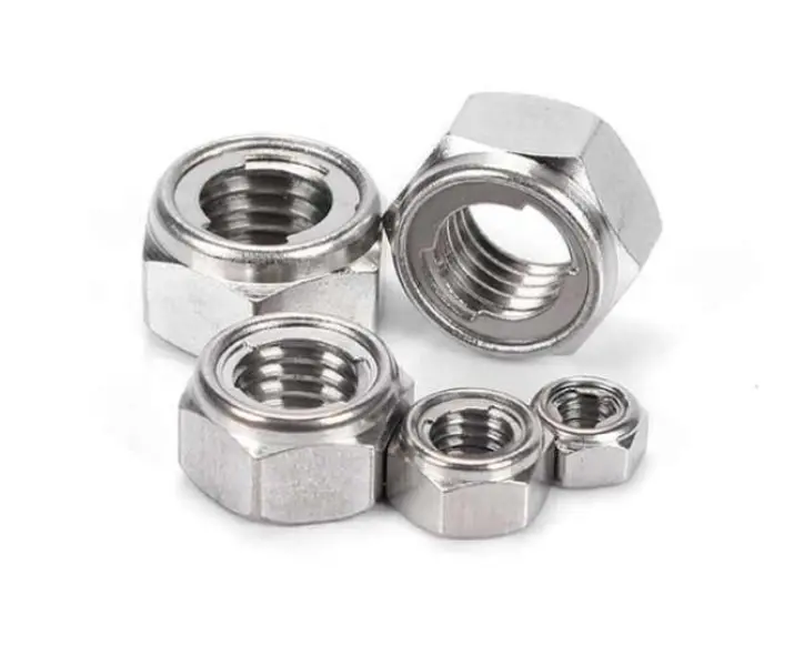 Stainless Steel All Metal Self Locking Hex Nuts