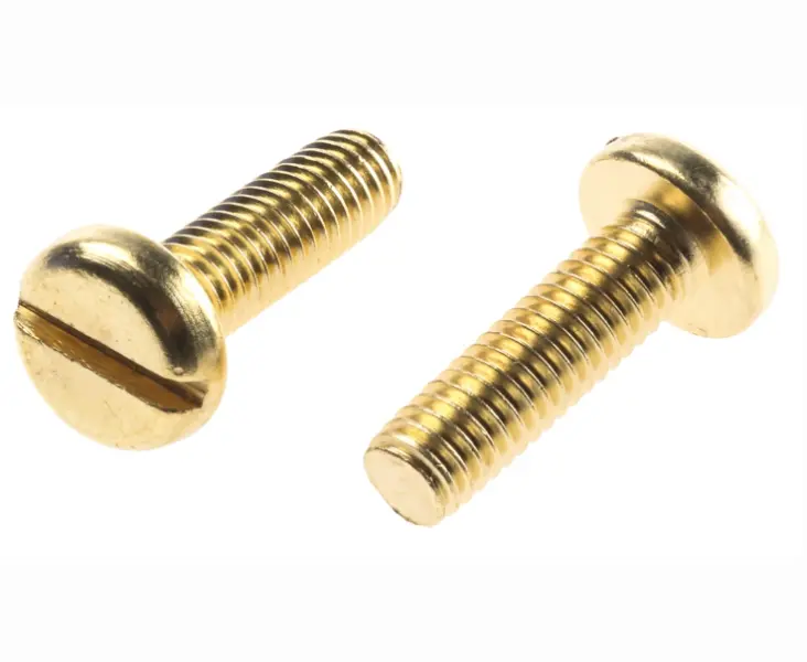 Zinc Plated Slotted Pan Head Machine Screws
