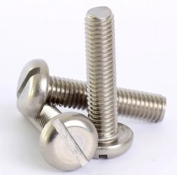 Zinc Plated Slotted Pan Head Machine Screws