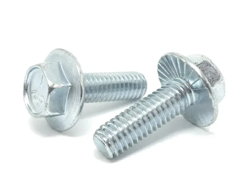 Galvanized Carbon Steel Serrated Hex Flange Anti-Loosening Bolt