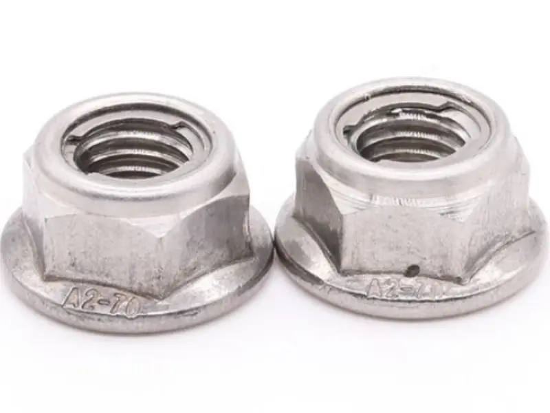 DIN6927 Zinc Plated All‑Metal Hex Flange Lock Nut 