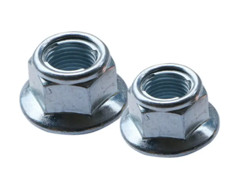 DIN6927 Zinc Plated All‑Metal Hex Flange Lock Nut 