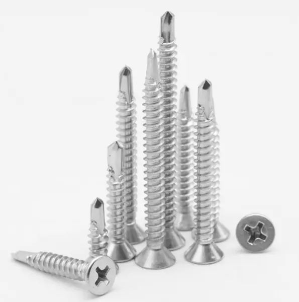 DIN7504K Countersunk Head Self Drilling Screw Zinc Plated Carbon Steel