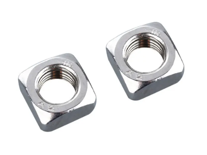 DIN557 Square Nut Metric Carbon Steel Zinc Plated