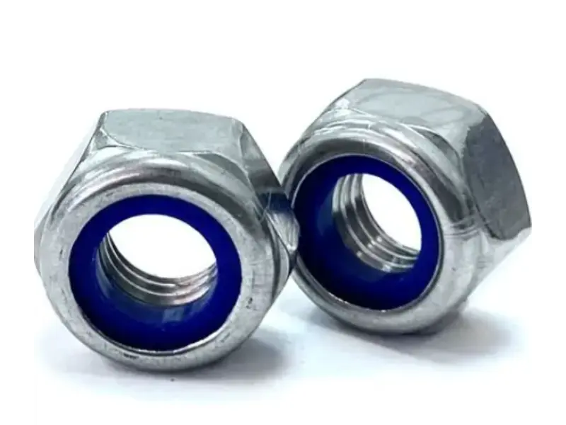 ASME B18.16.6 Gr.8 Nylon Insert Lock Nut Zinc Plated