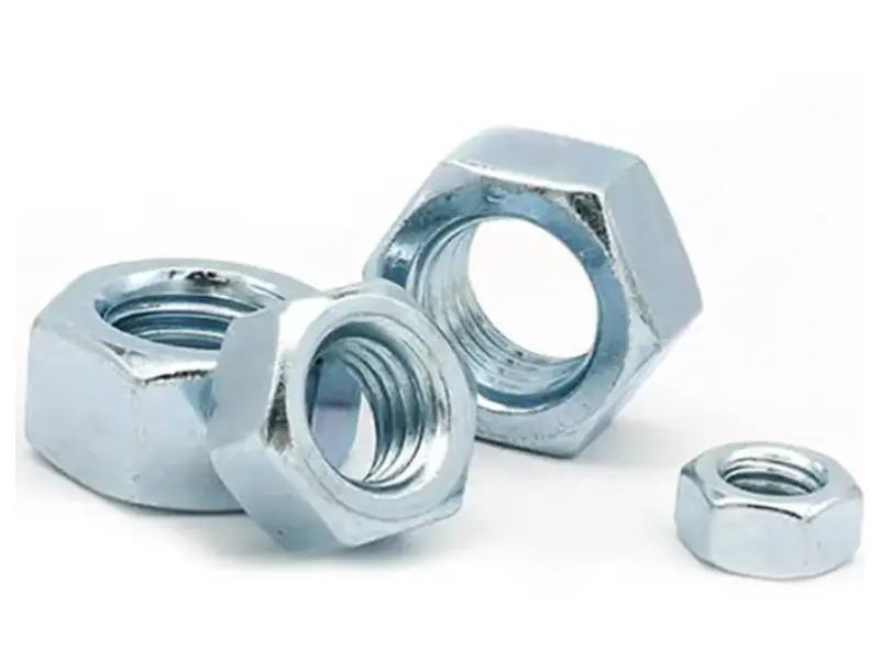 ASME B18.2.2 Gr.2 Hex Nut Carbon Steel Zinc Plated