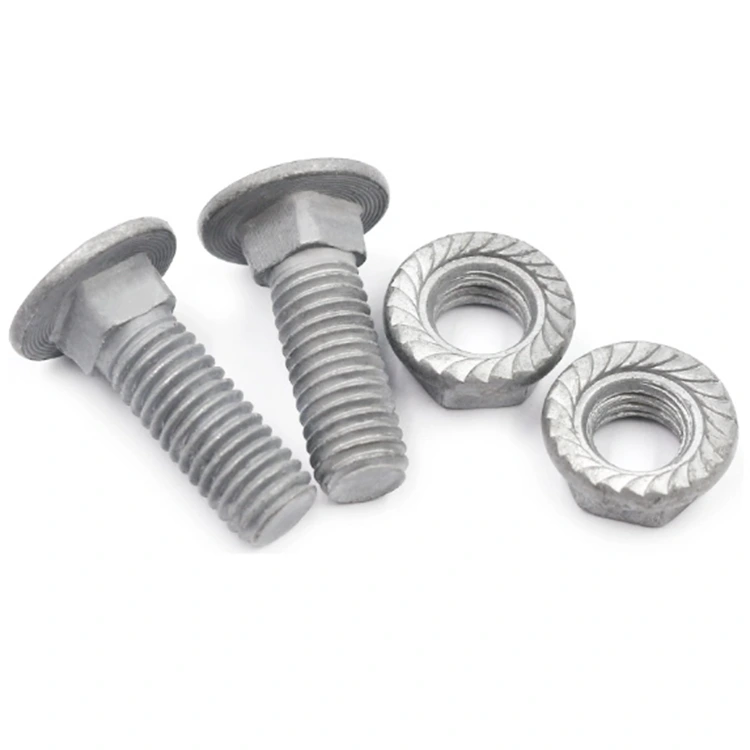 Threaded Carriage Bolts